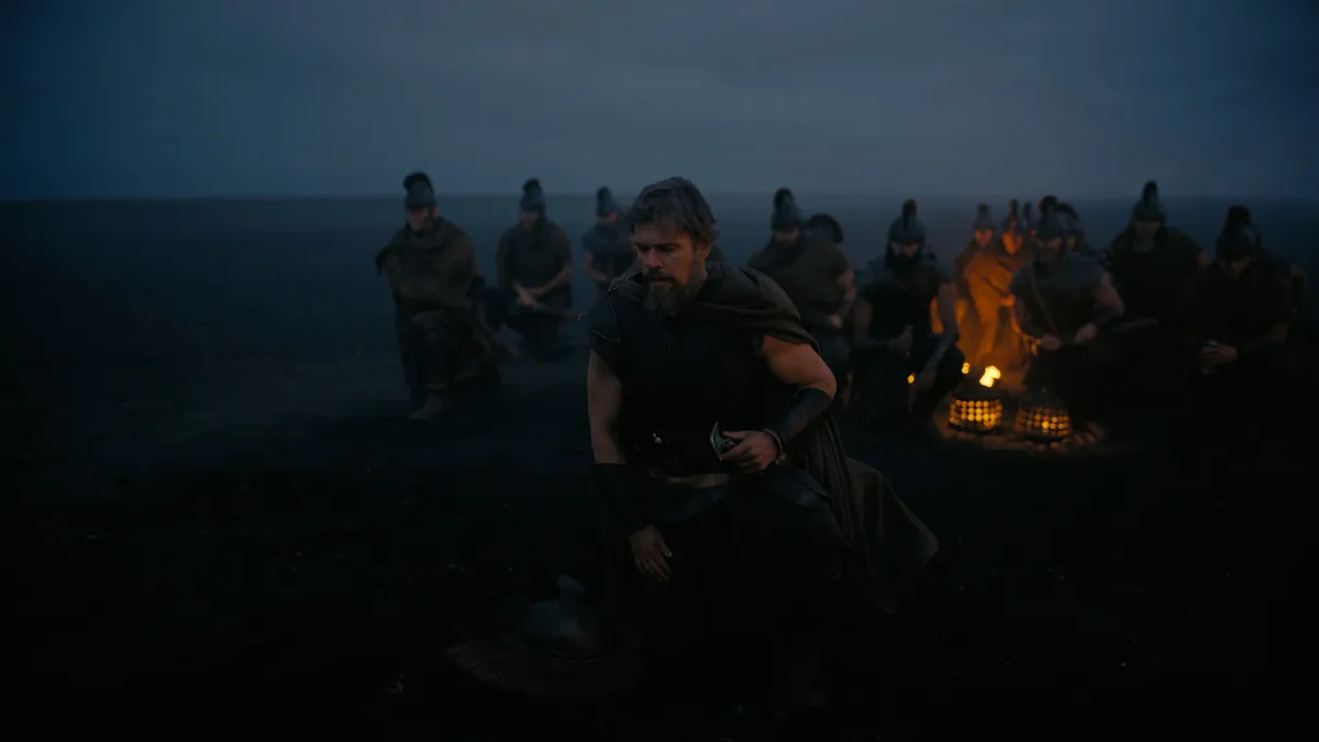 Matt Damon as Odysseus in Christopher Nolan's The Odyssey (2026), returning to IMAX and 70mm screens October 9