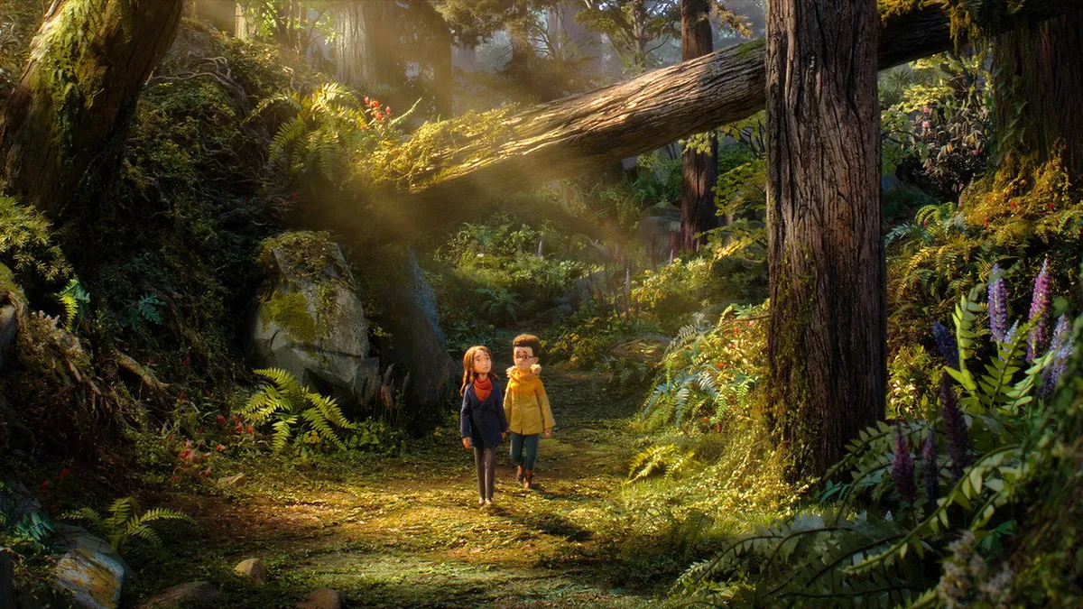Wildwood 2026 LAIKA stop-motion animated film directed by Travis Knight, featuring voices of Peyton Elizabeth Lee, Jacob Tremblay, Mahershala Ali, and Angela Bassett
