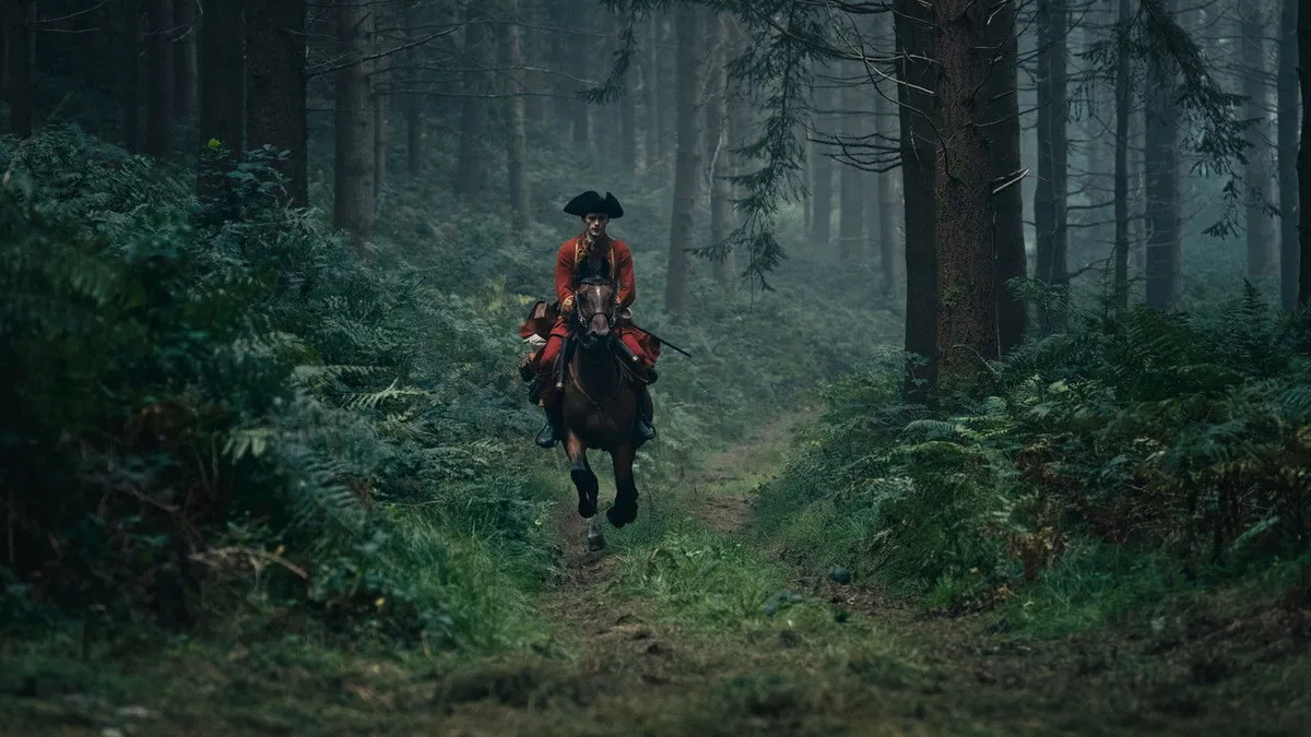 Young Washington 2026 film backdrop, an Angel Studios historical epic about George Washington's early life directed by Jon Erwin