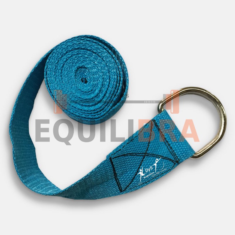 Cinturón de Yoga -  1, 5 m (Hebilla medialuna)