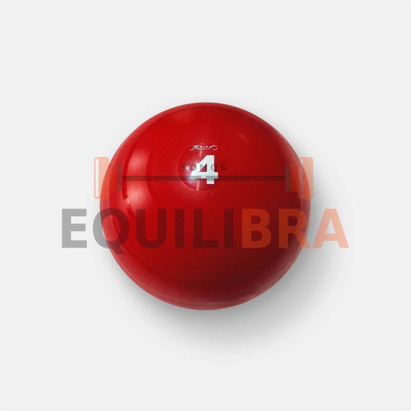 Toneball 4 KG.  -  18 CM - Color Rojo