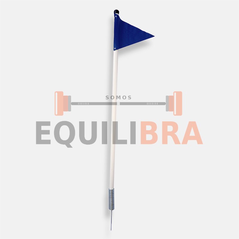 Bastón con banderín de 1,5 metro