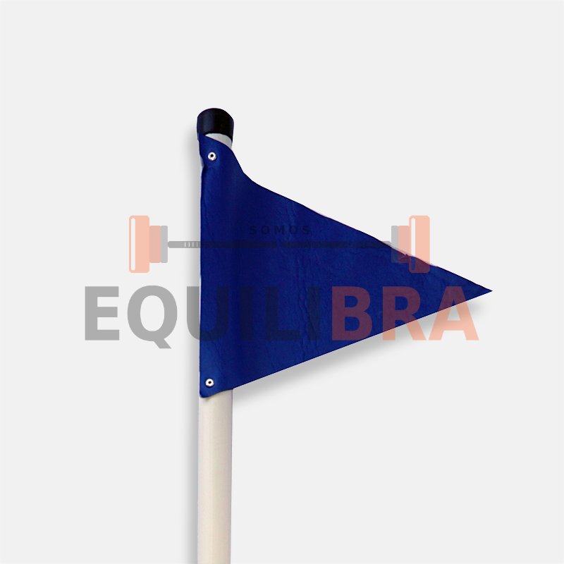 Bastón con banderín de 1 metro