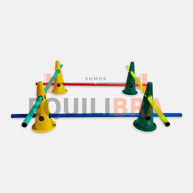 Conos de plástico ranurado - 30 cm