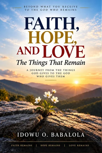 FAITH, HOPE, AND LOVE — The Things That Remain