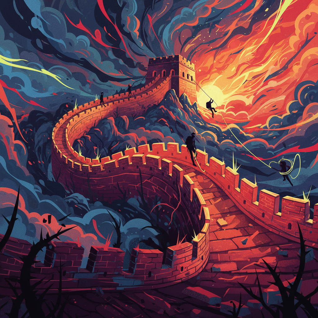 Great Wall's Wild Side: Unsanctioned Treks, Hidden Dangers