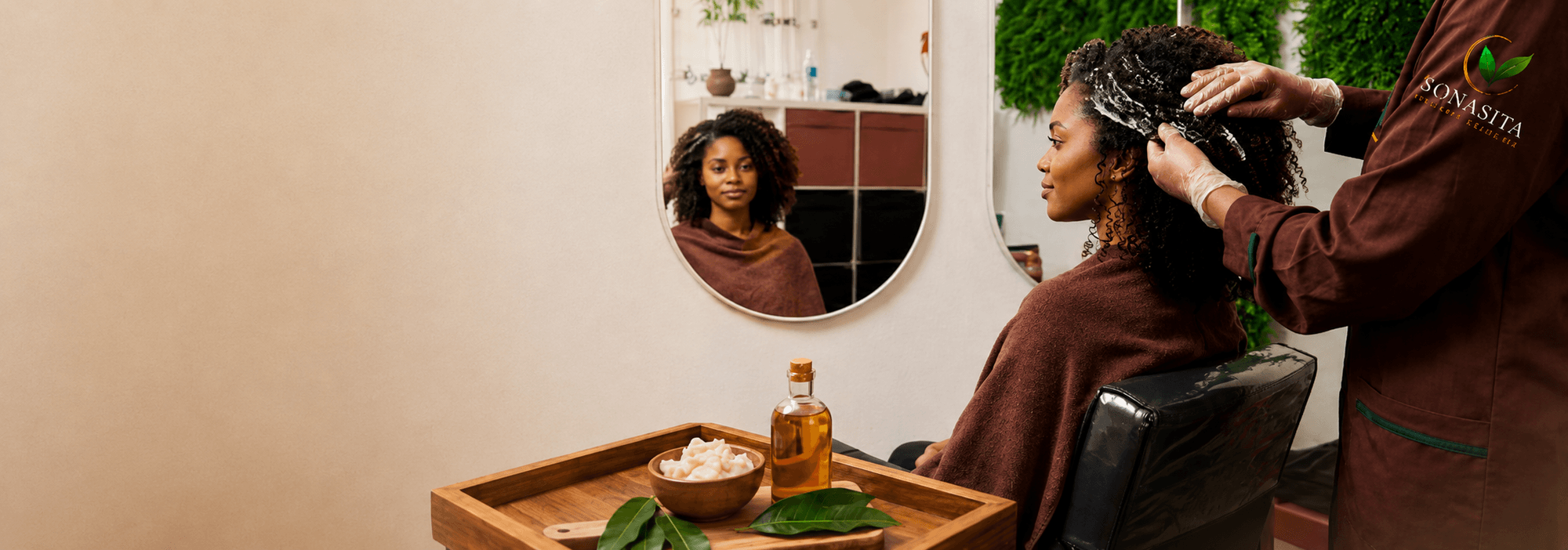 Rituel de soin capillaire Sonasita
