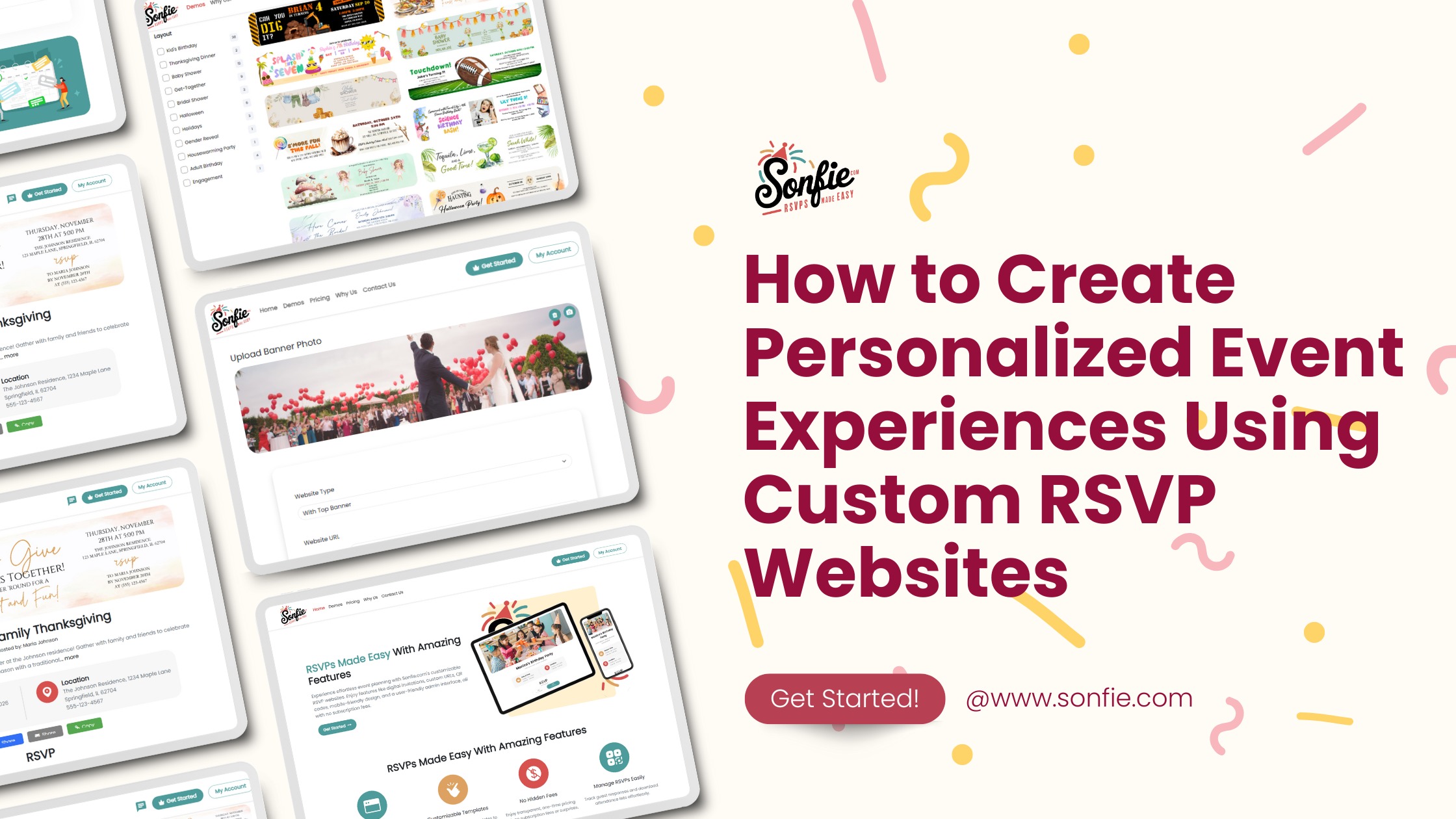 How to Create Personalized Event Experiences Using Custom RSVP Websites