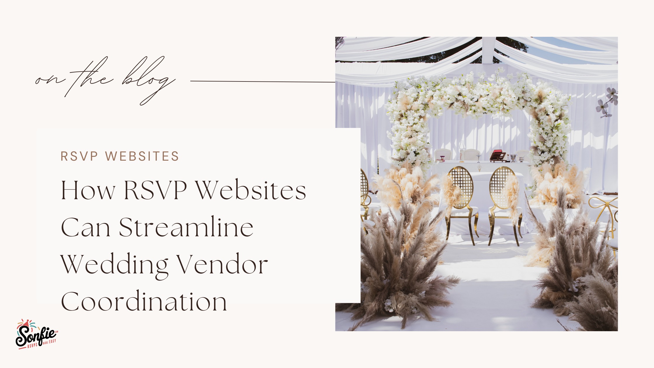 How RSVP Websites Can Streamline Wedding Vendor Coordination