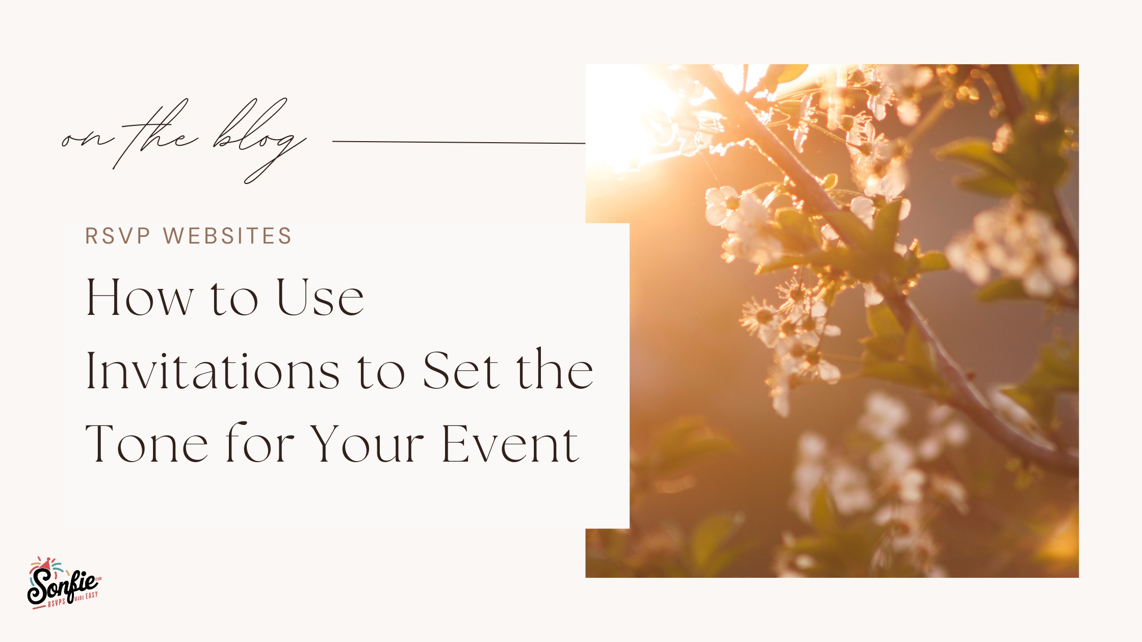 How to Use Invitations to Set the Tone for Your Event