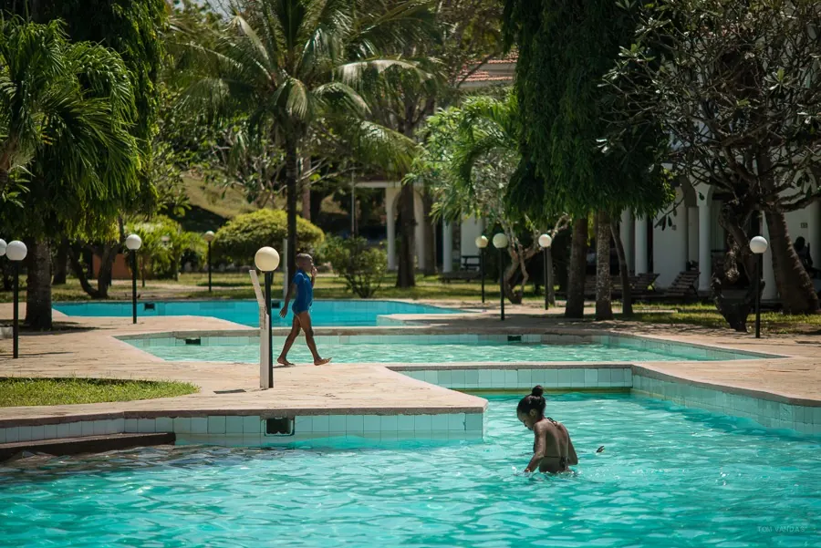 Main swimming pool at Bahari Dhow Beach Villas