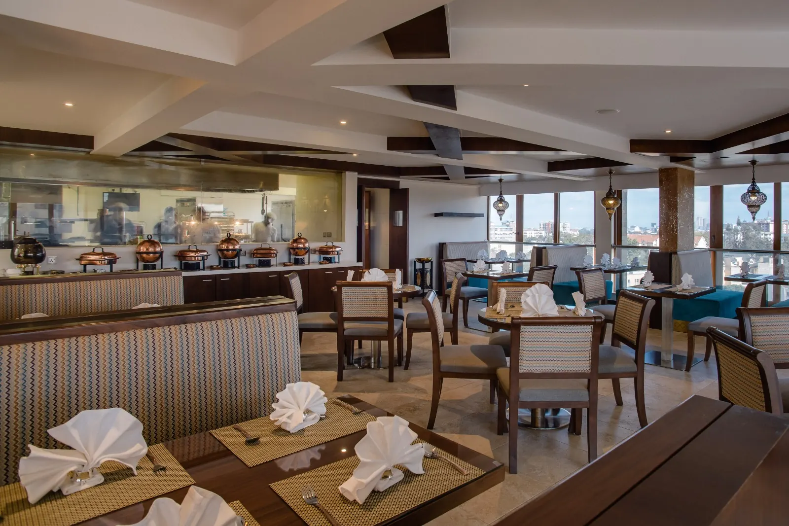 Dining room at The Concord Hotel & Suites