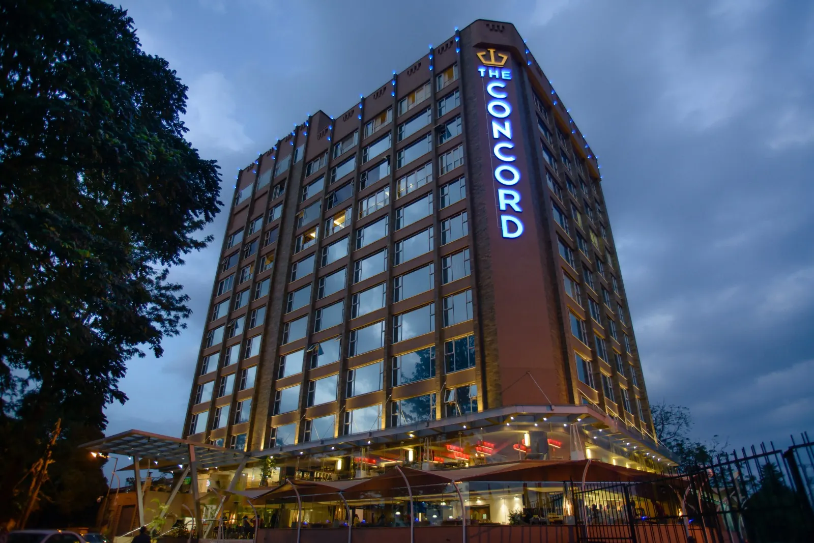 Exterior of The Concord Hotel & Suites in Parklands Nairobi