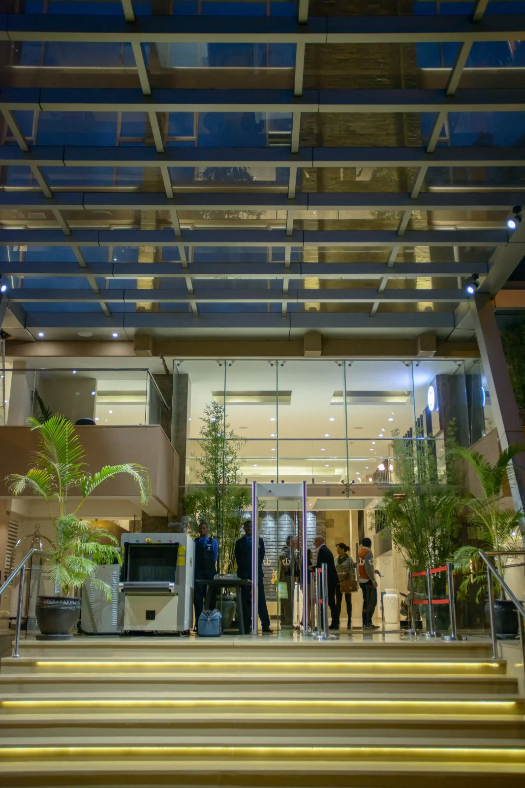 Main entrance of The Concord Hotel & Suites