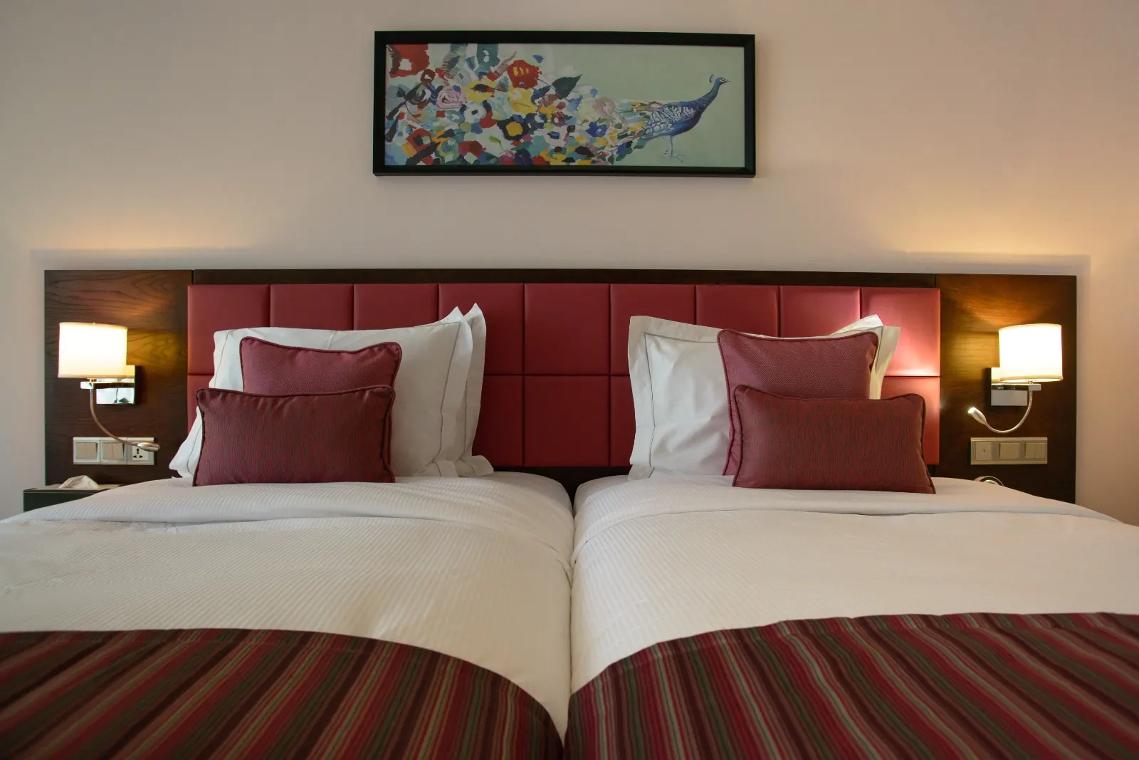 Twin bedroom at The Concord Hotel & Suites