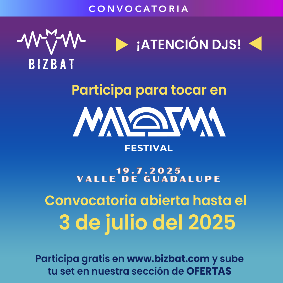 ¡Toca en el Festival Malosma!