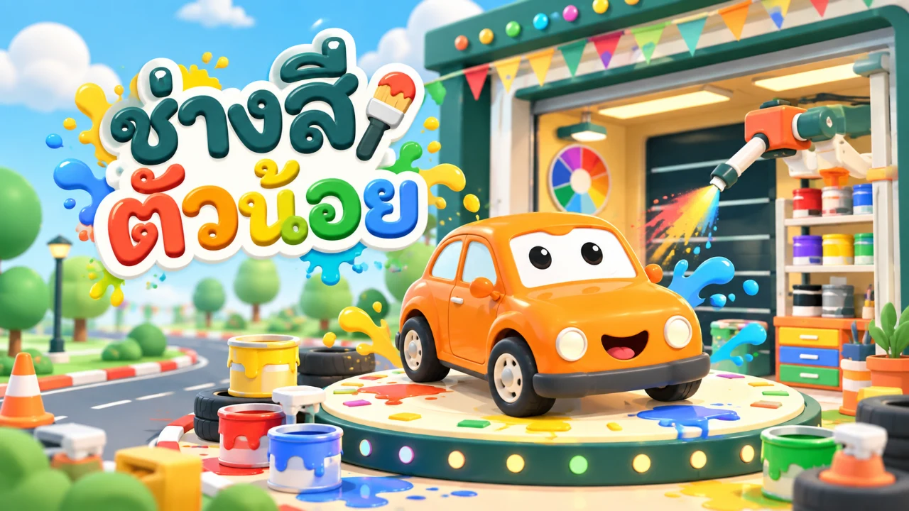 เกมช่างสีตัวน้อย