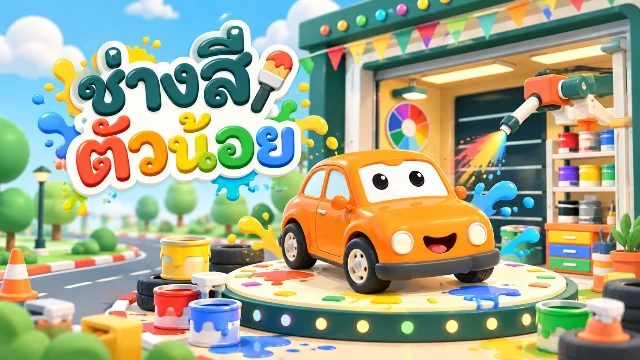 เกมช่างสีตัวน้อย
