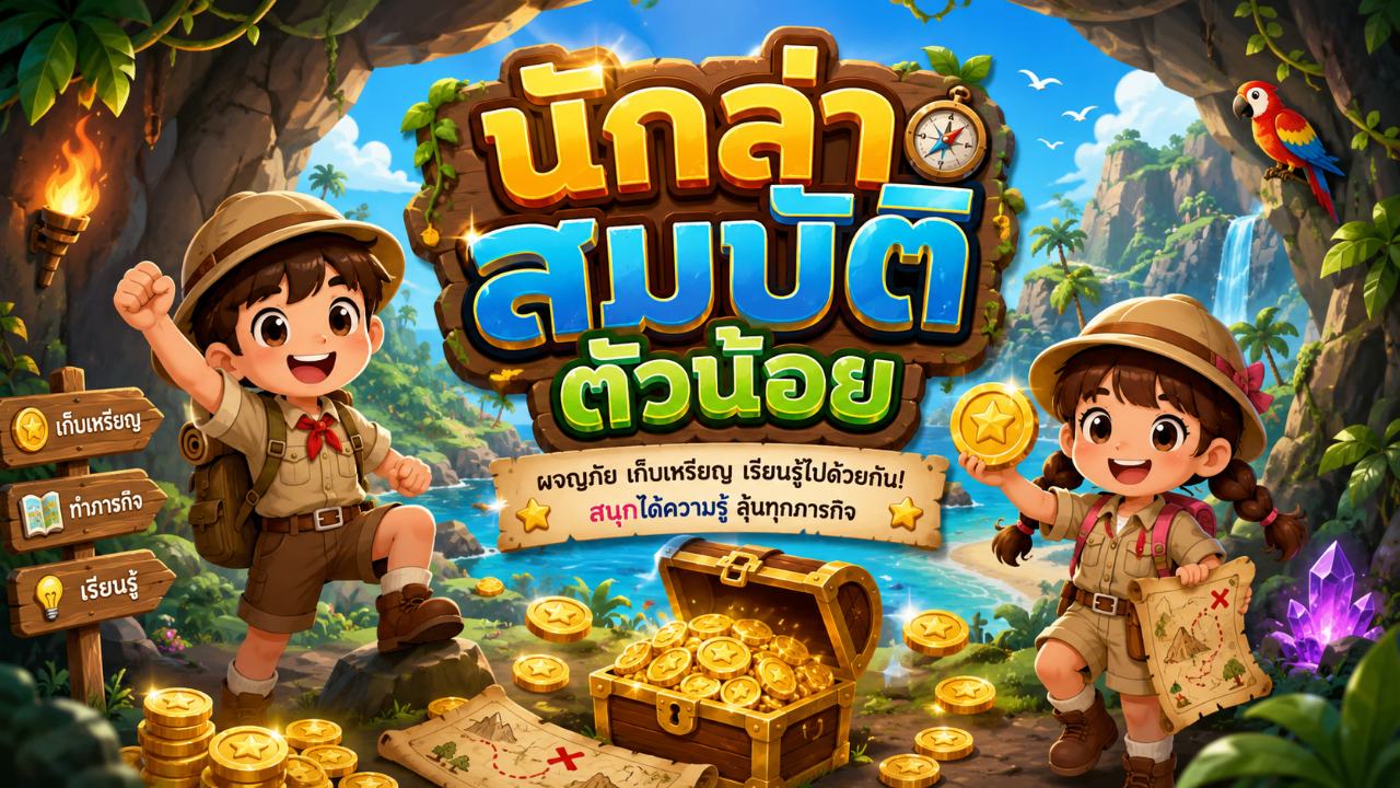 เกมนักล่าสมบัติตัวน้อย