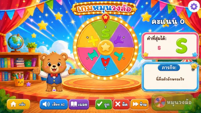 เกมหมุนวงล้อ ภาพประกอบ 1