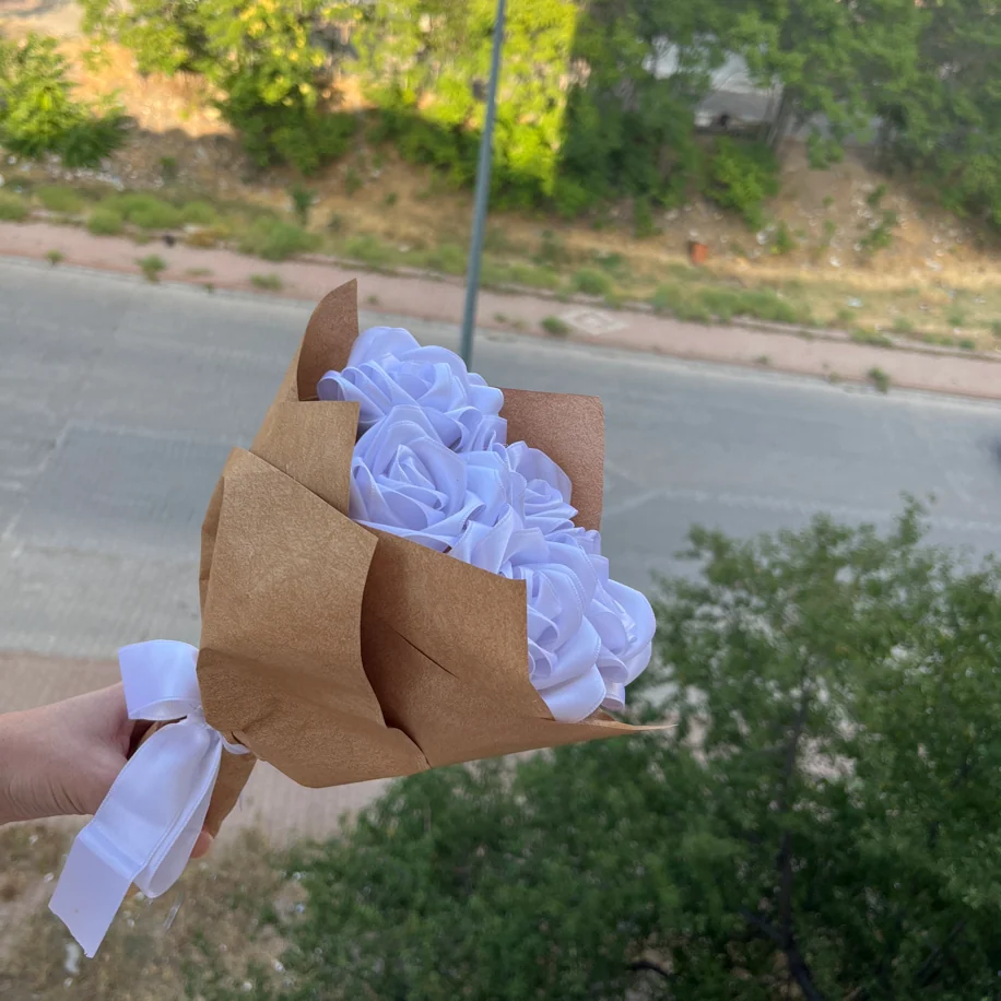 Sonsuz Buket 5’li beyaz buket