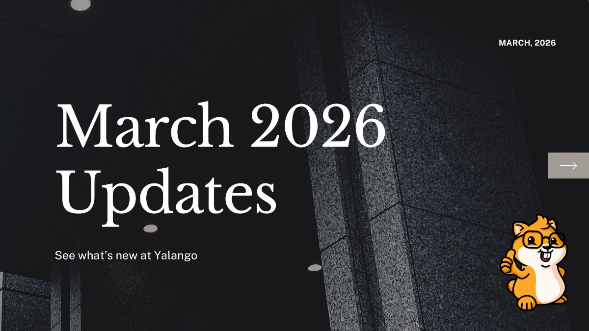 Yalango Updates in March, 2026