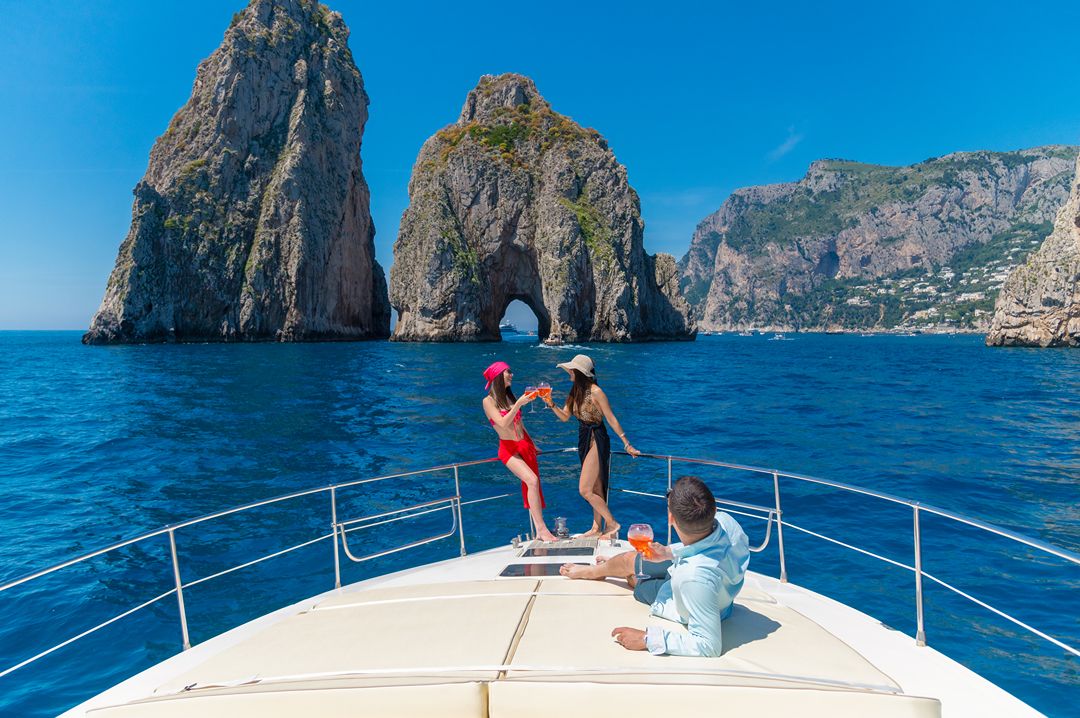 Discover Capri from the sea - A private Luxury boat tour