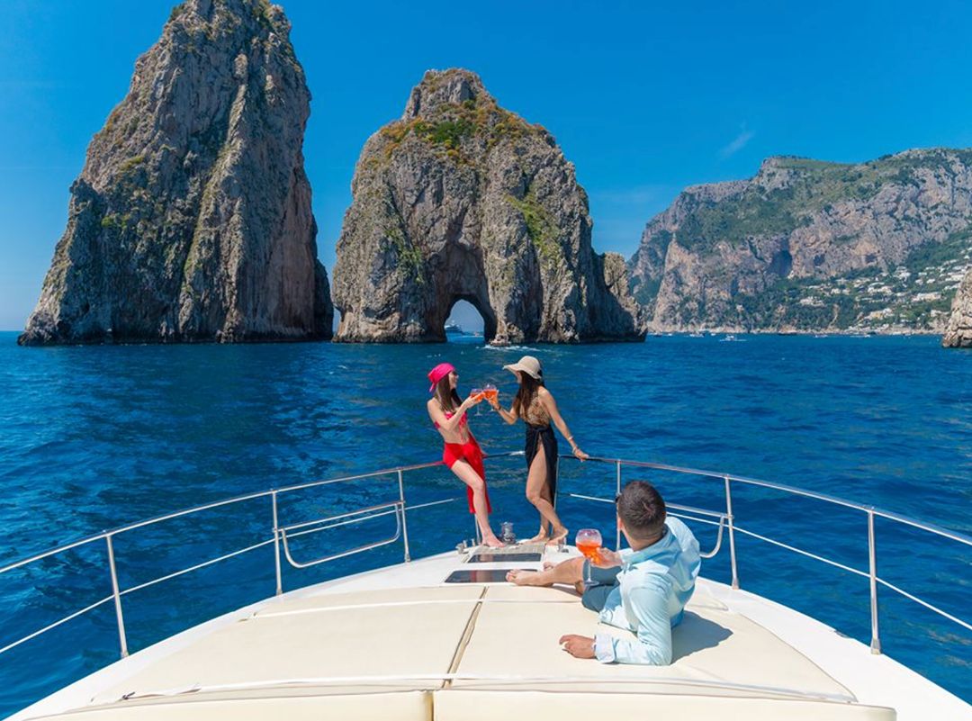 Discover Capri from the sea - A private Luxury boat tour