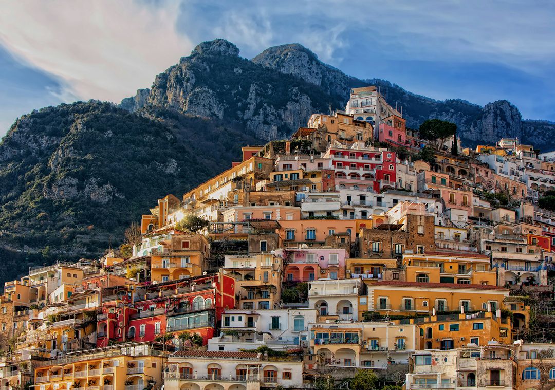 The Amalfi Coast by Night: Aperitif in Praiano & Dinner at Positano