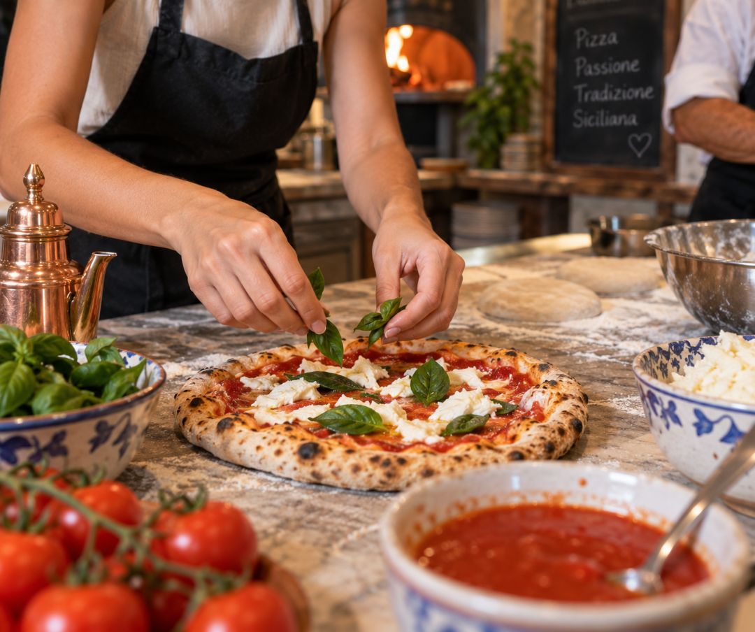 Taste Sicily: 2-Hour Pizza Cooking Class for Beginners
