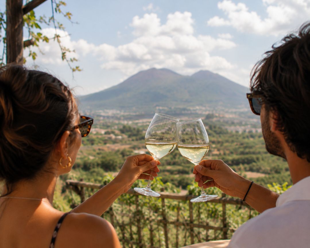 The Historic Ruins of Herculaneum with a Volcanic Wine Tasting