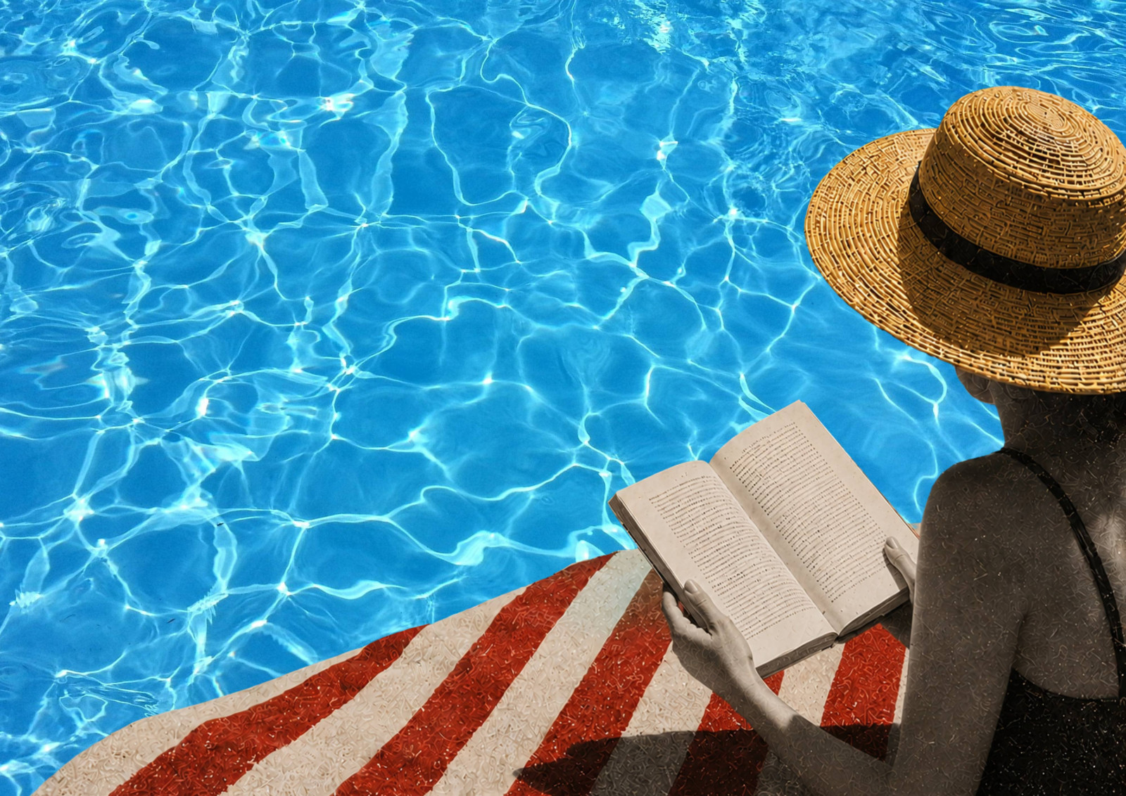 Lire à la piscine