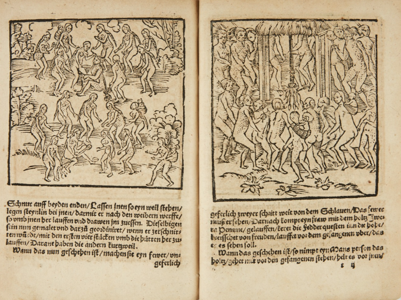 Nus Sauvages et Anthropophages