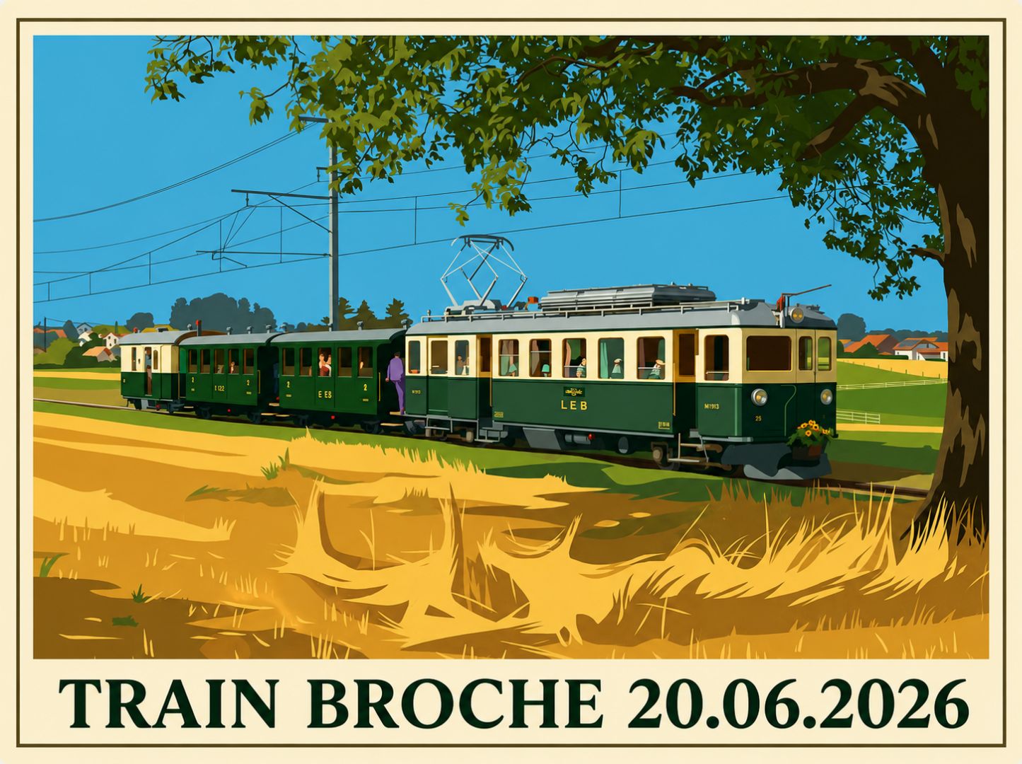 Train-Broche