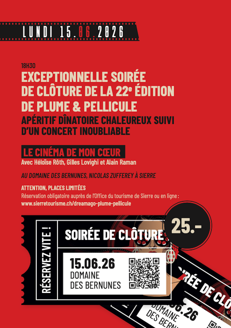 Soirée de Clôture « LE CINÉMA DE MON CŒUR »