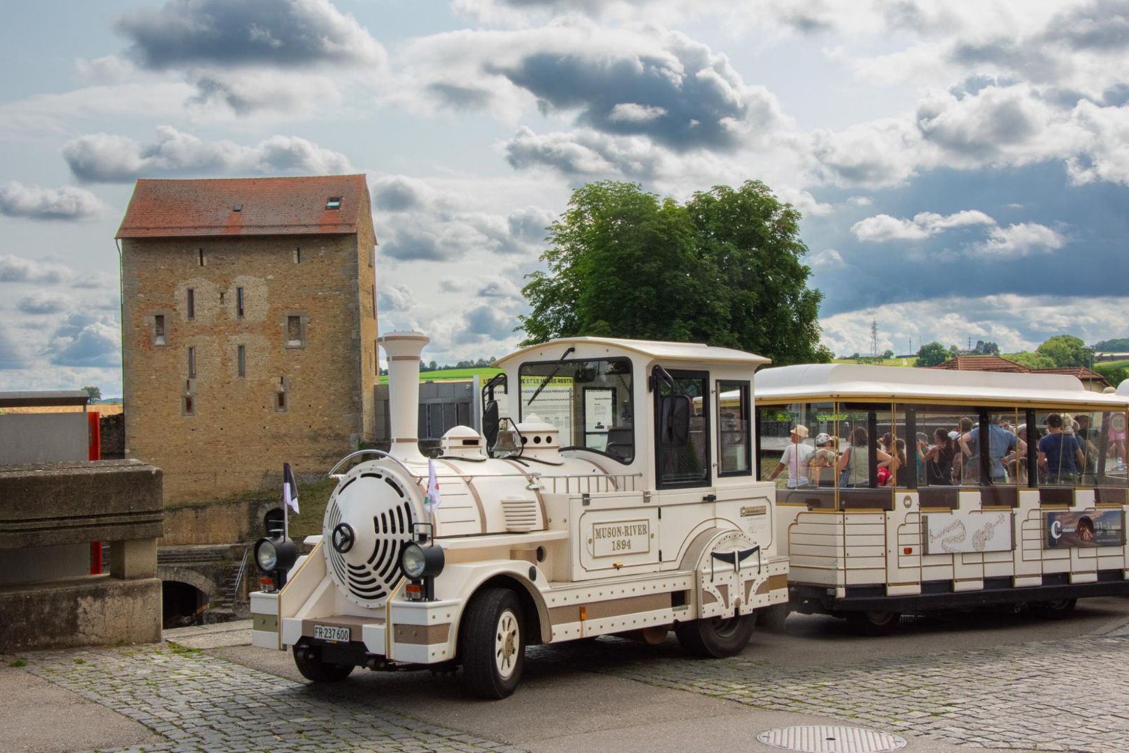 Aventicum en petit train