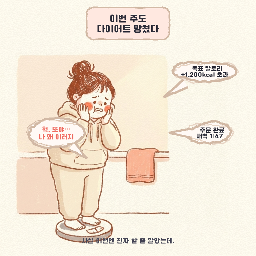 또 먹고 자책, 후회 중단하는 법 (내 먹보유형 확인하기) - 2