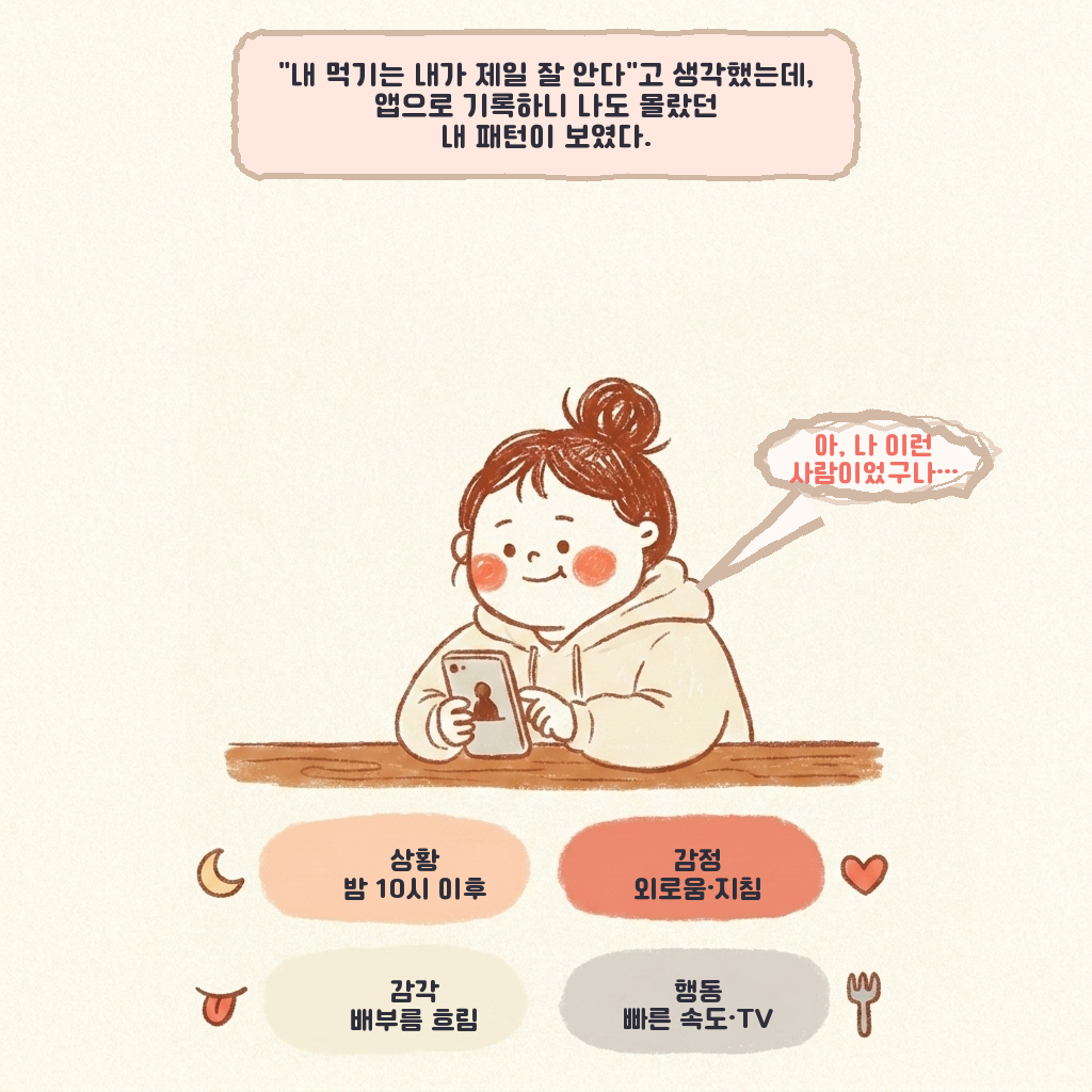또 먹고 자책, 후회 중단하는 법 (내 먹보유형 확인하기) - 7