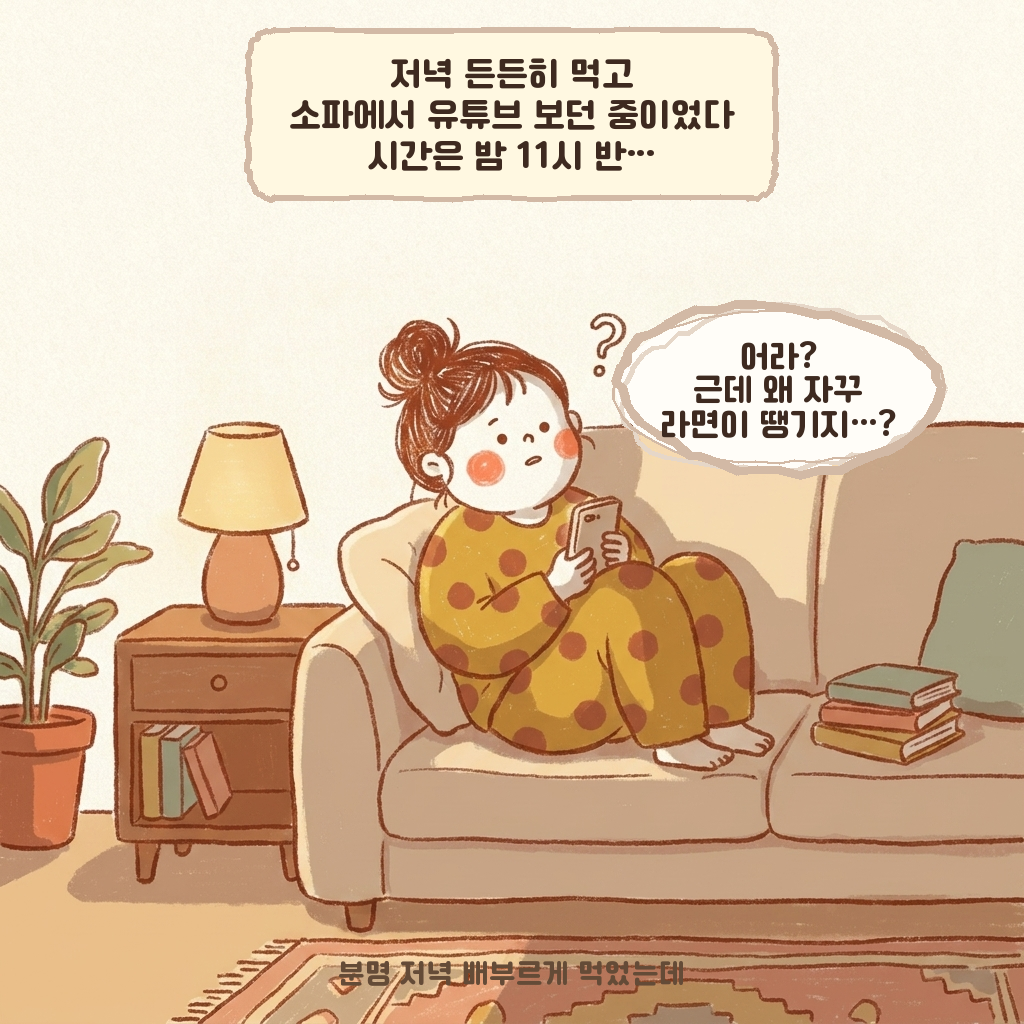 나는 왜 밤 11시에 라면이 땡길까? - 1