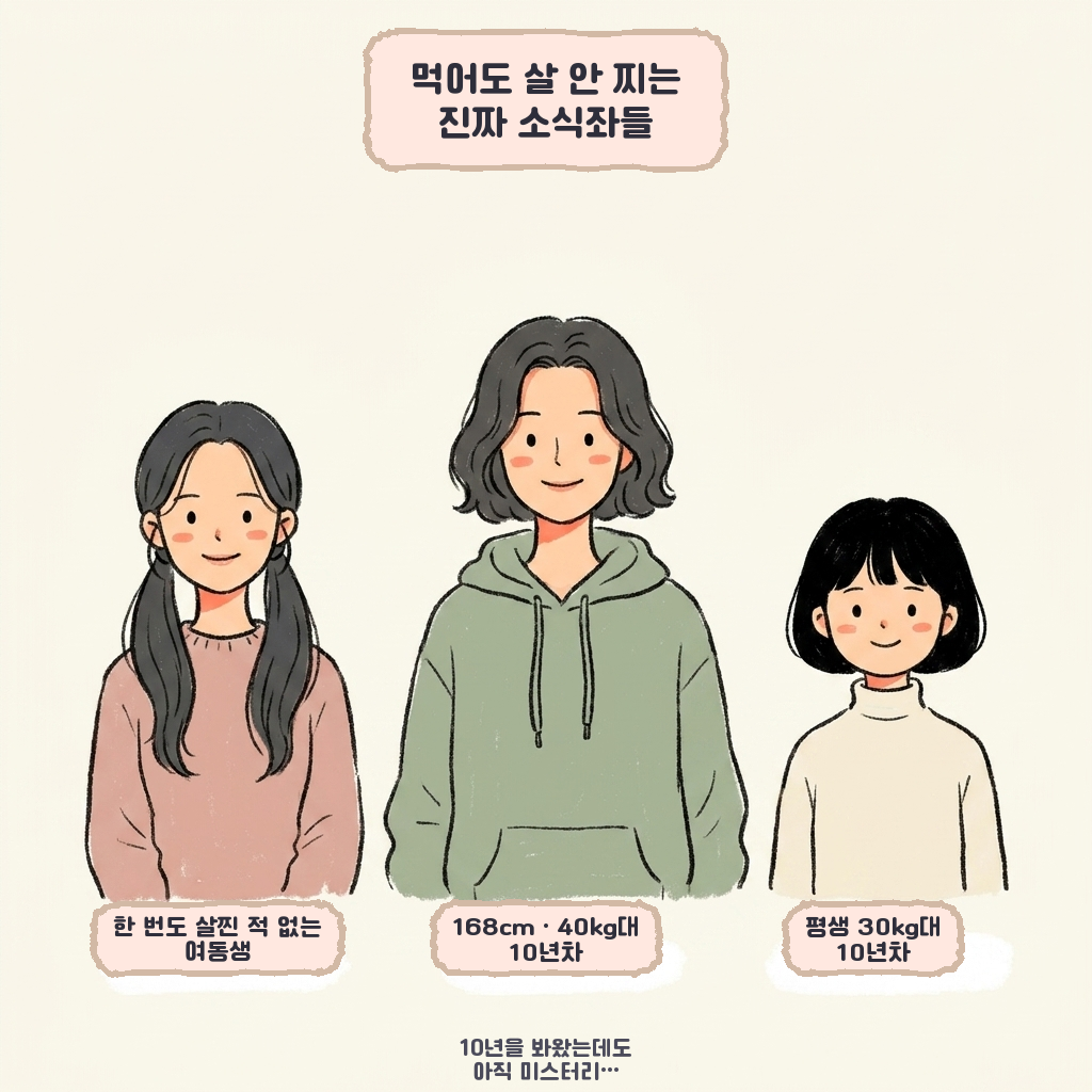 왜 나만 살찌는 걸까? 소식좌 친구들의 식사 습관 3가지 - 2