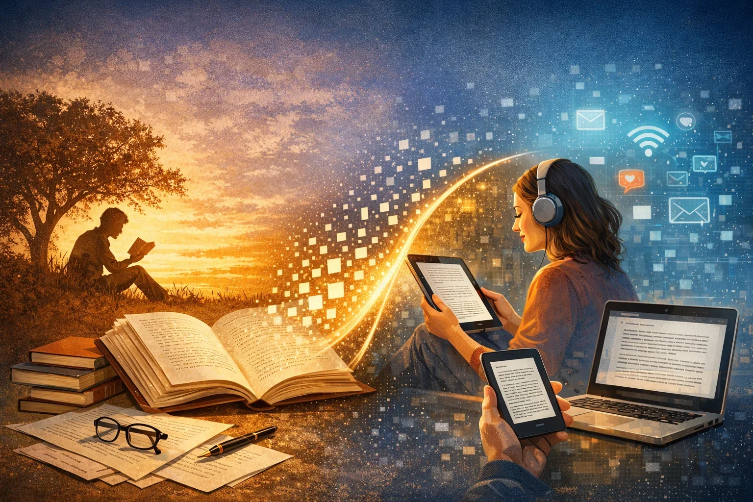 Ekranlar ve Okuma Deneyimi: Kâğıttan Ekranlara Geçiş Okuma Biçimimizi Nasıl Etkiliyor?