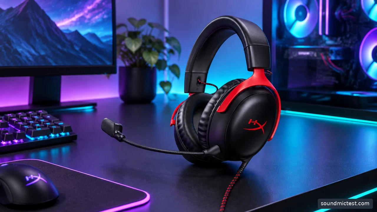 pc gaming audio equipment in an everyday listening setup