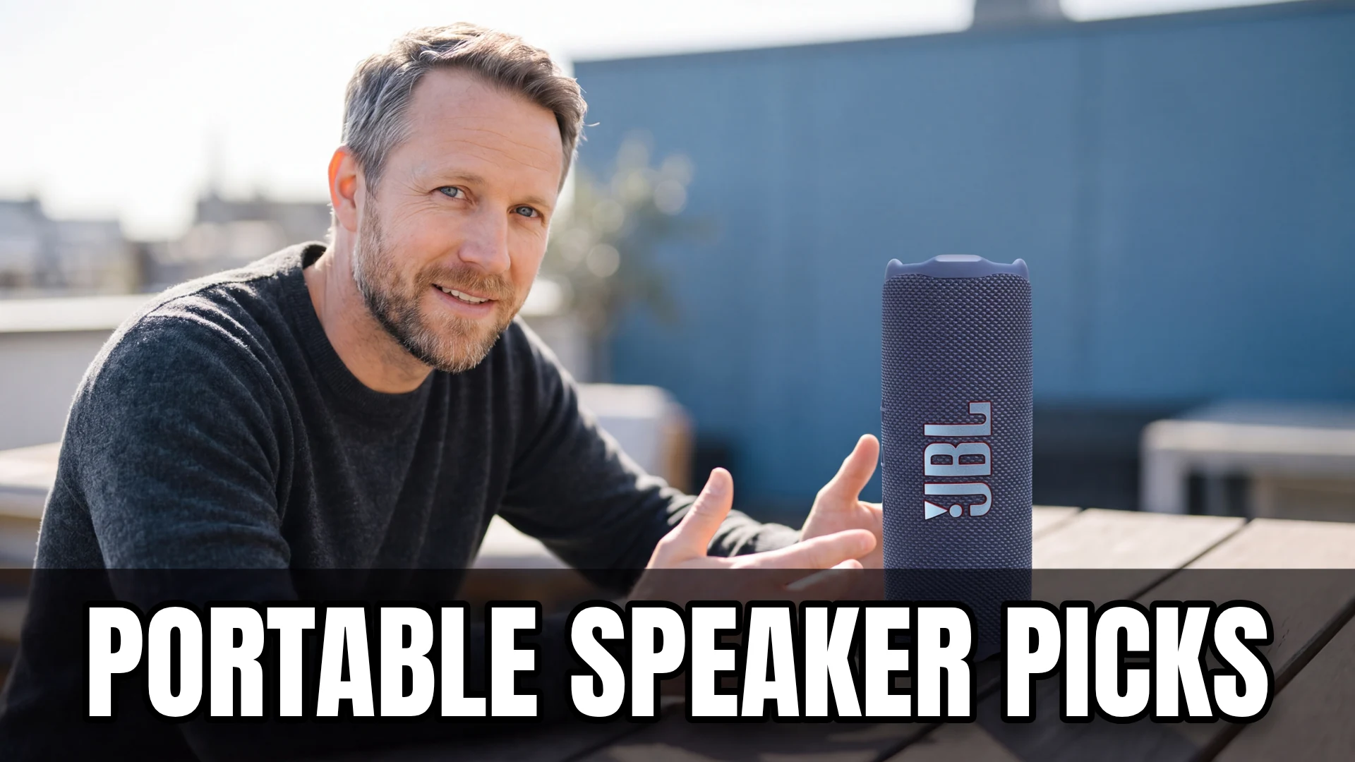portable speaker picks buying guide with editorial presenter and audio equipment
