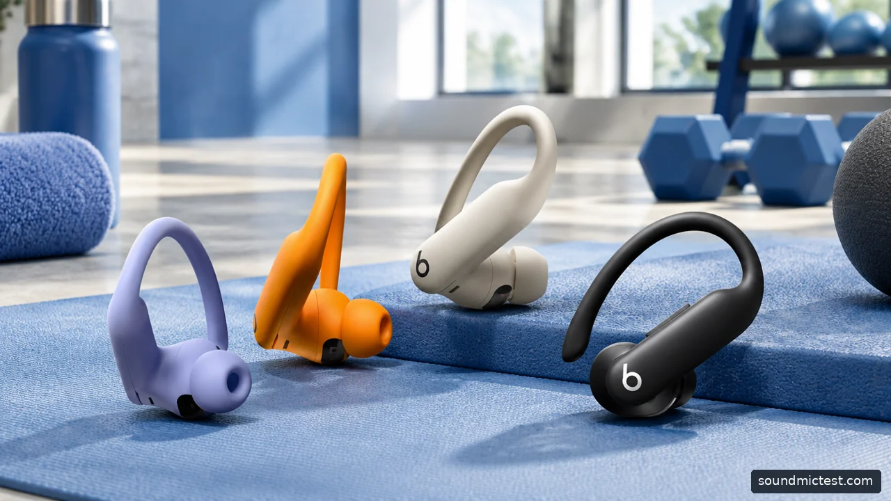 earbuds for workouts equipment in an everyday listening setup