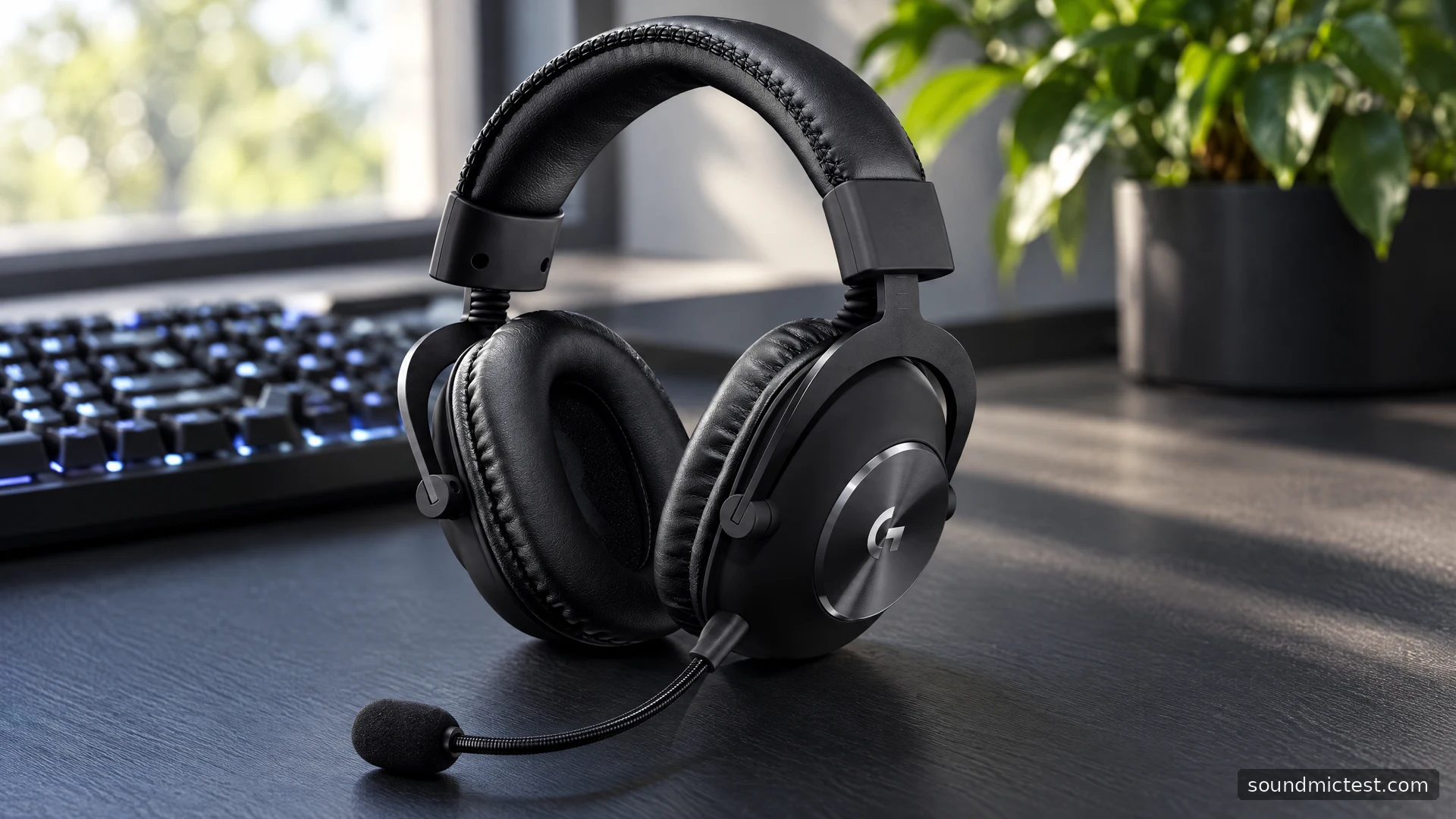 Logitech G PRO X on a gaming desk
