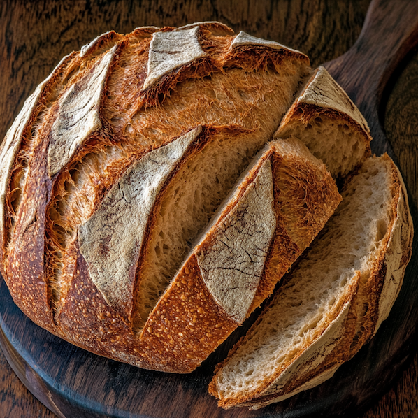 Hearty Whole Wheat Sourdough