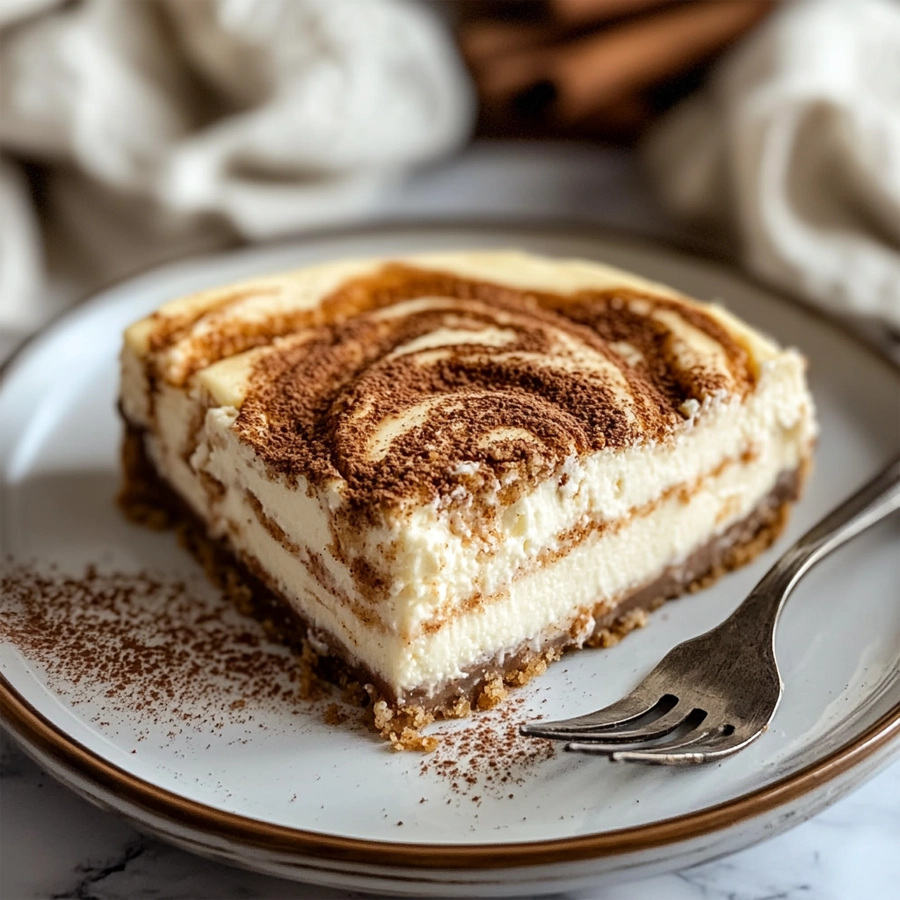 Cinnamon Swirl Cheesecake