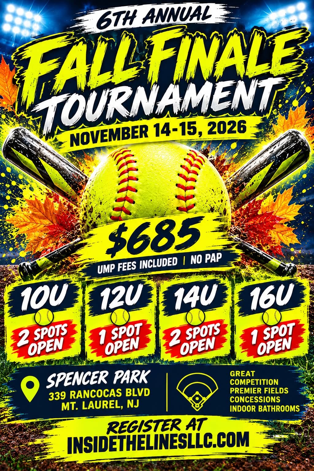 6th Annual Fall Finale Tournament