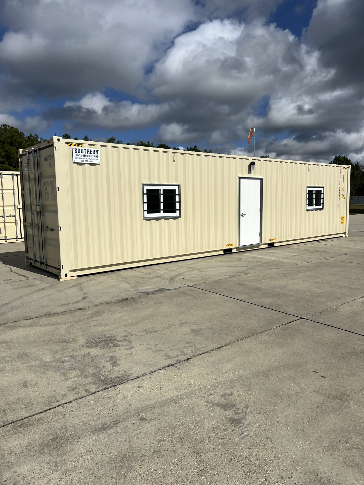 40ft Container Office Exterior