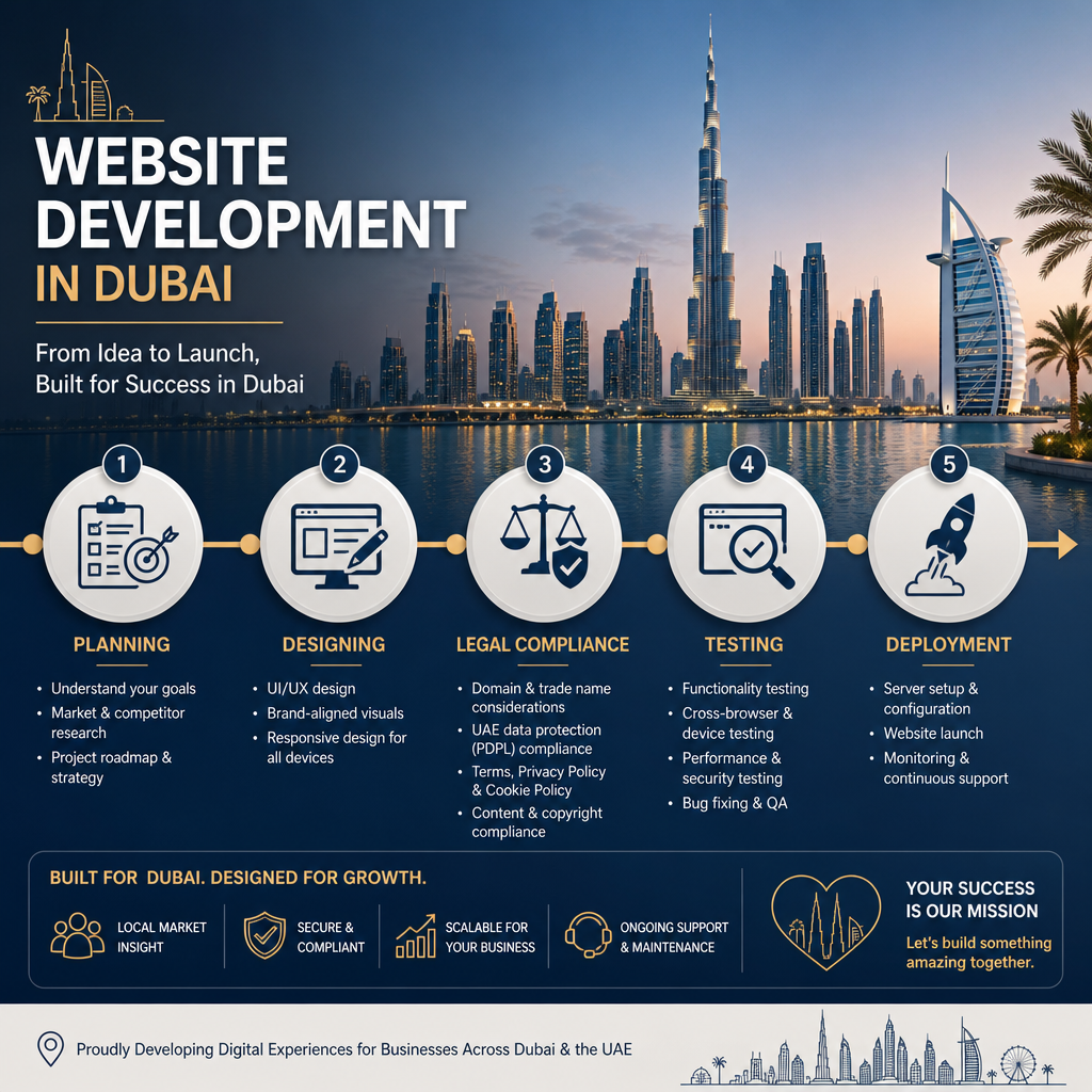 Website Development Company in Dubai: Costs & Process